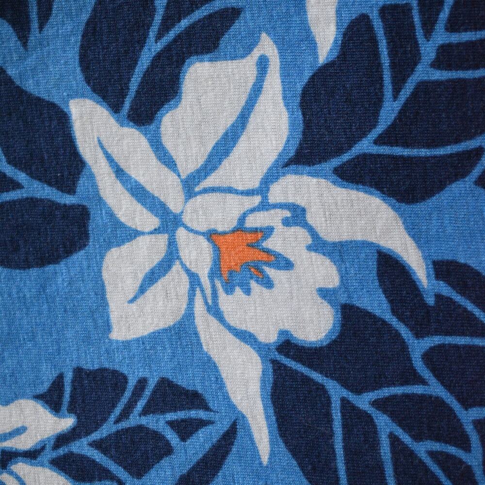 Tommy Bahama Sandy Seaside Brights Floral Maxi Dress L Blue Sleeveless Sun UPF - Picture 6 of 11